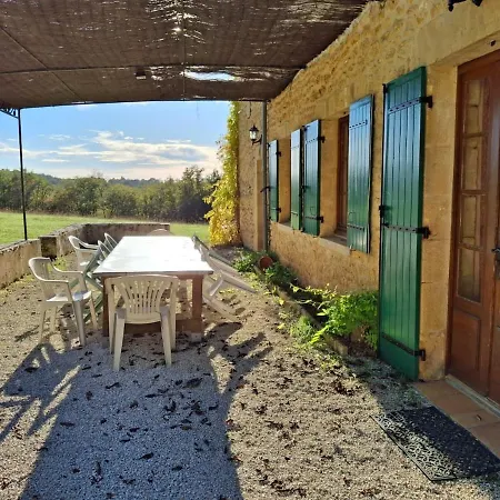 Le Vignal - Maison Typique Perigourdine Semesterbostad Trémolat