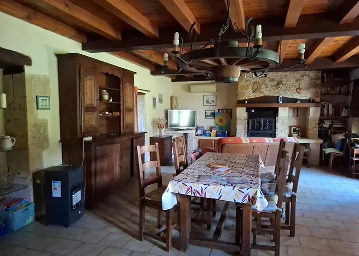 Le Vignal - Maison Typique Perigourdine Semesterbostad Trémolat